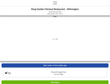 Tablet Screenshot of kinggardenwilmington.com